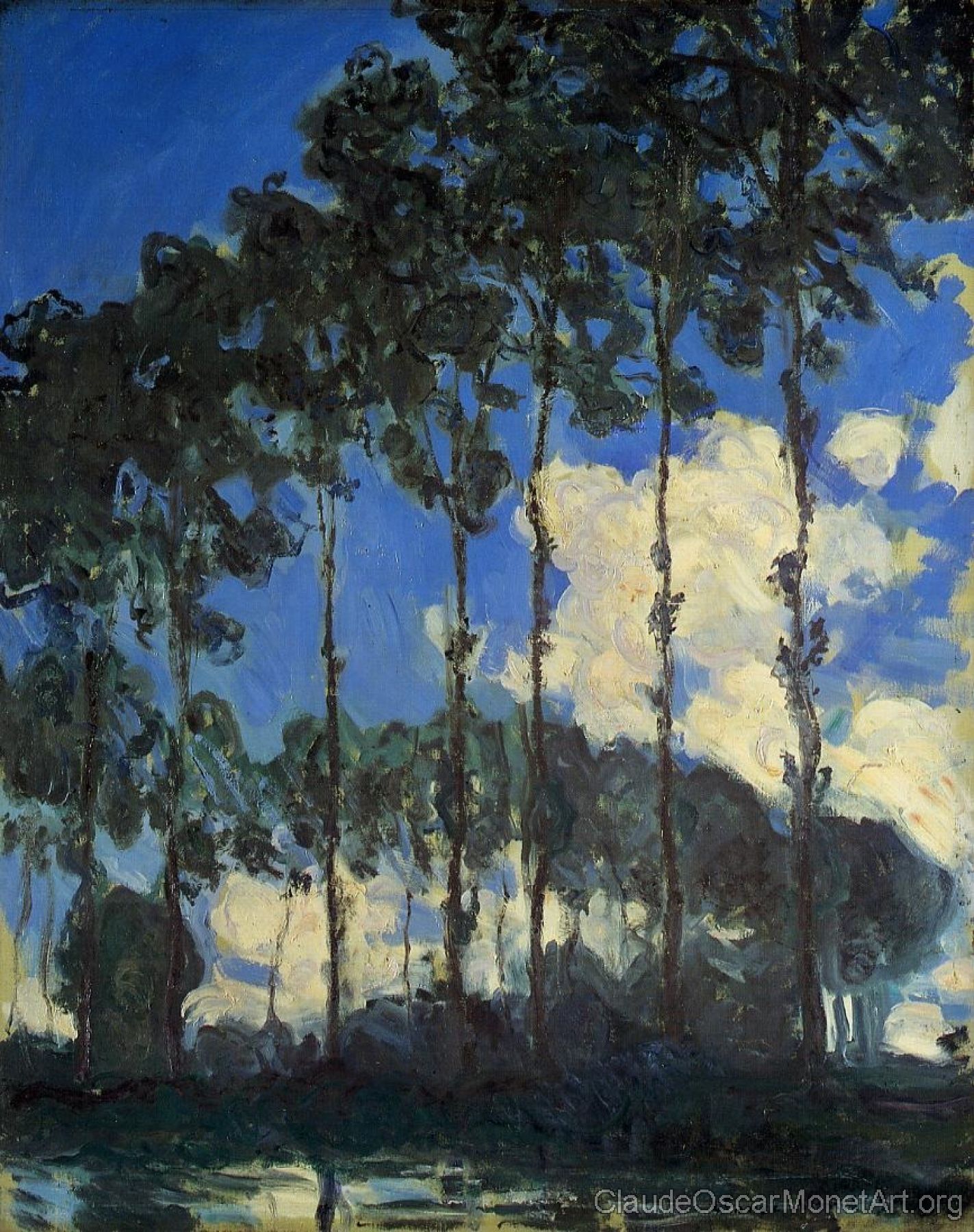 Poplars on the Banks of the River Epte